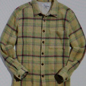 Urban Outfitters Plaid Exploded Twill Button-Down Shirt Size M
